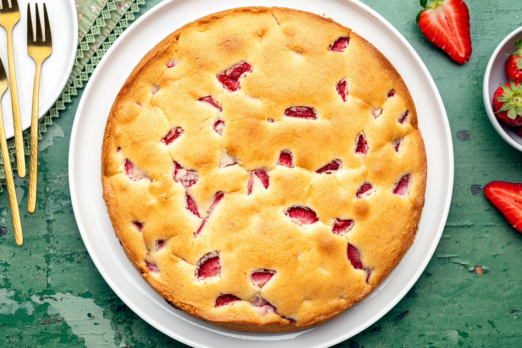 ricetta di torta alle fragole